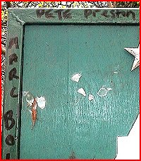 GRAFFITI DONE BY PURPLE PIED PETE OF PRESTON (AND NOT FOR THE FIRST TIME!)