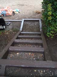 2010-Aug-5th_22_steps-dug-out-painted-ready-for-filling