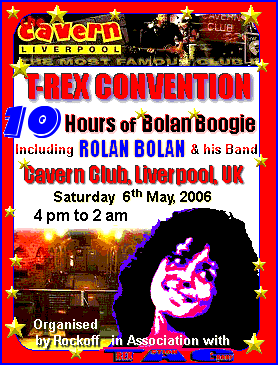 CLICK HERE FOR THE LATEST NEWS ON THE T-REX CONVENTION AT THE CAVERN